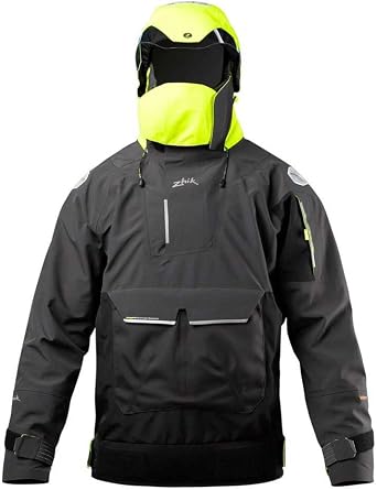 Zhik OFS800 Offshore Sailing Yachting and Dinghy Smock SMK0860U - Black - Breathable Waterproof Sprayproof