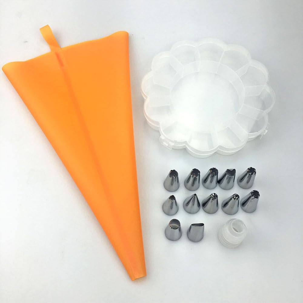 Suministros para hornear, herramientas de decoración de pasteles, boquillas de glaseado de tuberías, suministros para hornear, accesorios de decoración de postres de acero inoxidable, juego