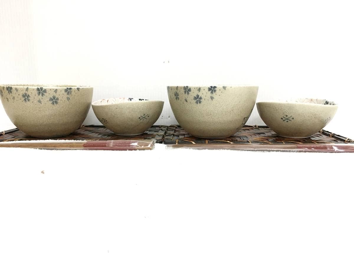 品 京焼 市田ひろみ作 茶碗 小鉢 和食器 ２客セット 管理1803 I13