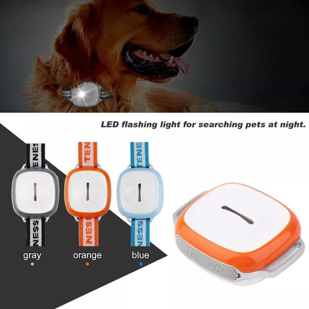Trade Shop - Collare Localizzatore per Cane GPS Tracker per Animali Bambini Auto Moto Color