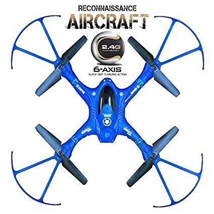 AIRCRAFT QY66-D1 Drone blue top view