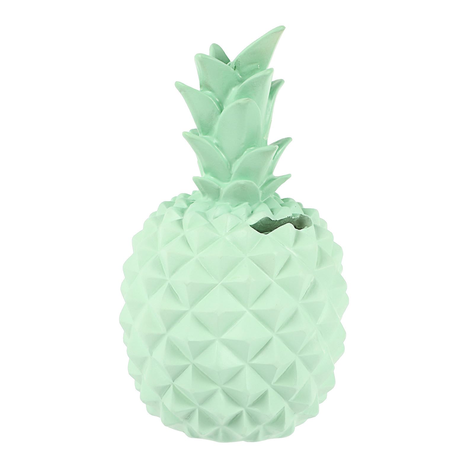 Tirelire ananas résine décoration intérieure salon bureau