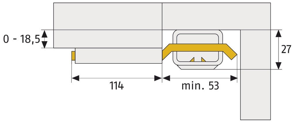 Abus Sw10 Serratura per Finestre, Sistema Antieffrazione, Montaggio Senza Foratura Nell`Anta Della Finestra, Livello di Sicurezza: 4, 10443, Bianco