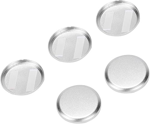 Miniatura 6 de Fydun 5 unids manija de agarre de puerta exterior botón cubierta Trim coche decoración exterior accesorios para Jeep Wrangler 2007-2017 (plata)