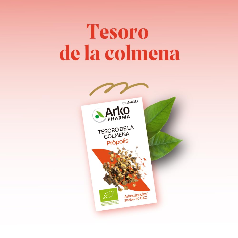 Arkopharma - Arkocápsulas Própolis BIO 2 Pack x 40