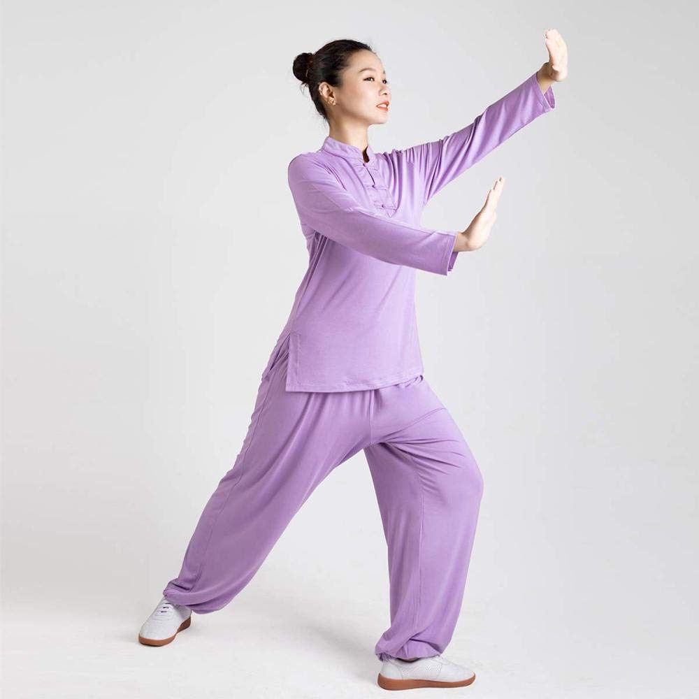 Tai Chi Uniform damski strój Kung Fu Modal Garnitur do sztuk walki, medytacji i ćwiczeń porannych