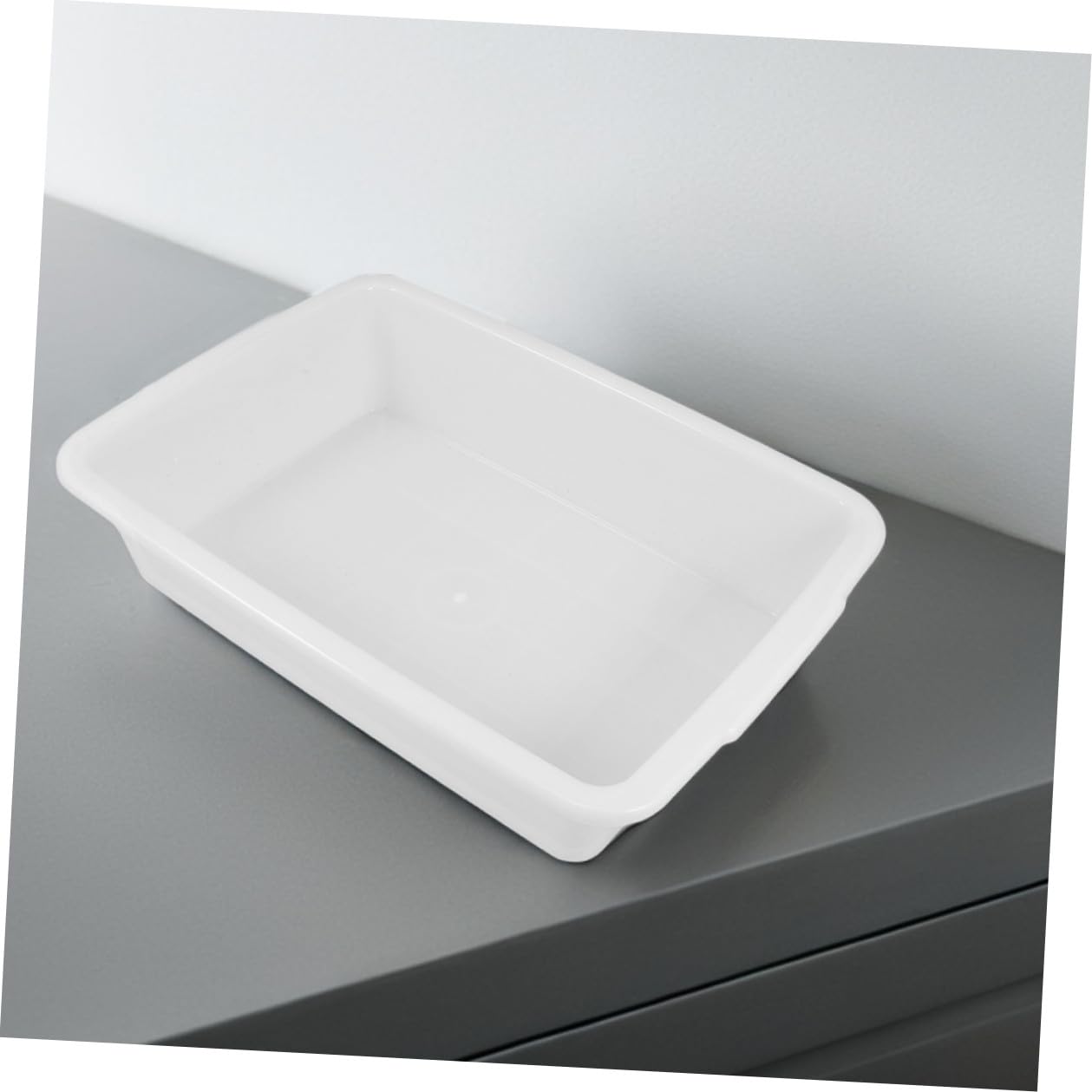 Bandeja De Laboratorio Multifuncional Rectangular 24x17x6,5 Cm, Resistente a Ácidos y Bases, Bandeja De Mezcla Anti-fugas Para Experimentos Químicos y Enseñanza Científica