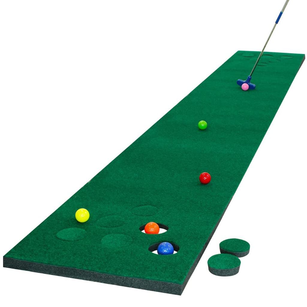 Mat de putting de golf pour progresser au putting et s'entraîner au bureau