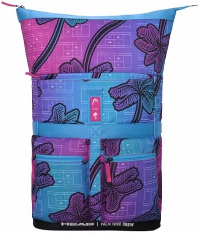 HEAD MOCHILA TOUR 30L PTC EDITION, azul/roxo/rosa