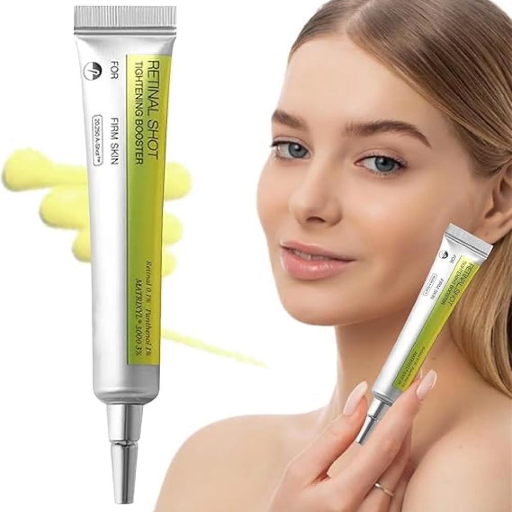 Retinal Cream Tightening Booster 30ml – 4% Retinal Liposome + Fermented Bean | Anti-Aging, Wrinkle Care, Brightening Fine Lines, & Firming Eye Treatment All Skin Serum