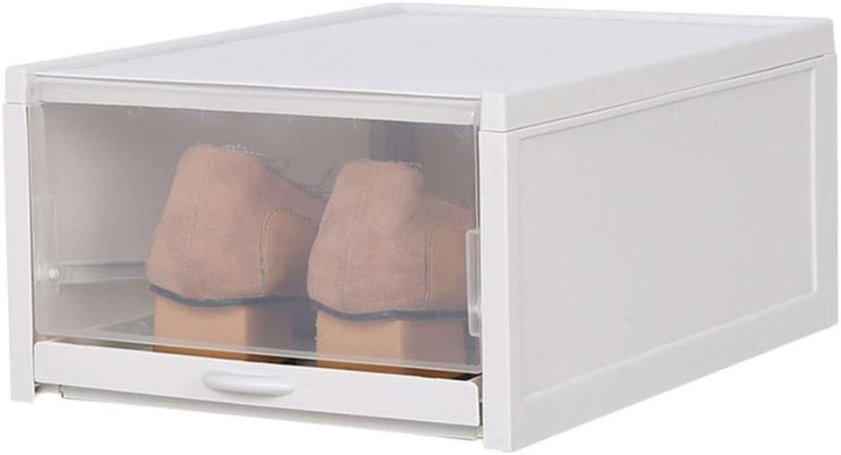 Shoes Rack Plastic Foldable Stackable Shoes Boxes Shoebox Shoe Organizer for High Heels Sports Shoes Storage Drawers