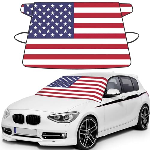 Couverture de pare-brise de voiture anti-neige protection vitrage USA