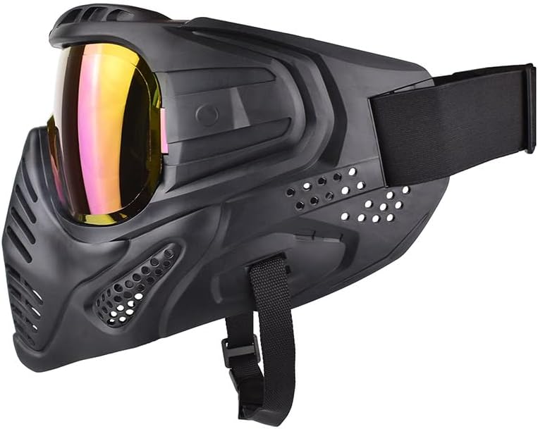 Outdoor Face Protection Gear Tactical Paintball Shooting Mask