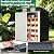 5x3 FT Outdoor Storage Shed, Weatherproof Garden Shed with Lockable Double Doors, Sloped Roof & Ventilation for Backyard, Patio, Poolside
