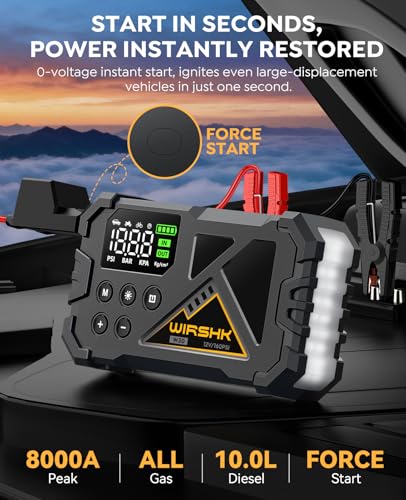 8000A Portable Jump Starter