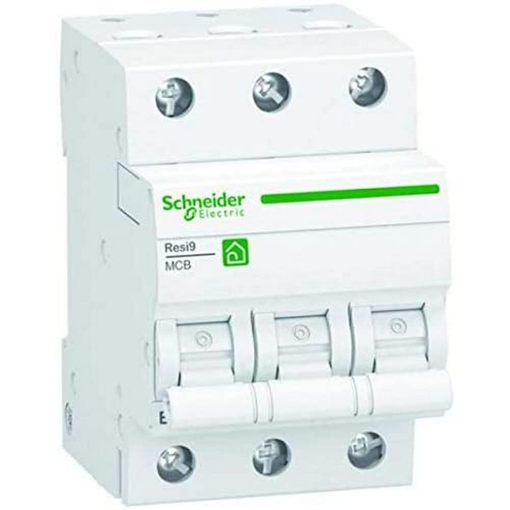 Schneider R9F23332 Schn - Interruttore Differenziale Resi9 3P B32A, 6 Ka, Colore: Bianco - 4