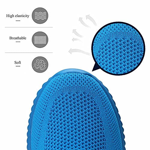 Mens Slip On Running Shoes Athletic Walking Trainers Lightweight Breathable Mesh Tennis Sneakers4