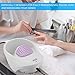 Electric Massage Nail Soaking Bowl, Jet Vibrating Massage Hand Bowl for Remove Nail Polish Softening Dead Skin Manicure Beauty Care Both Hands Tool