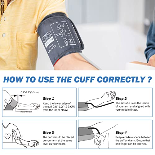 Polsino per la pressione sanguigna extra large