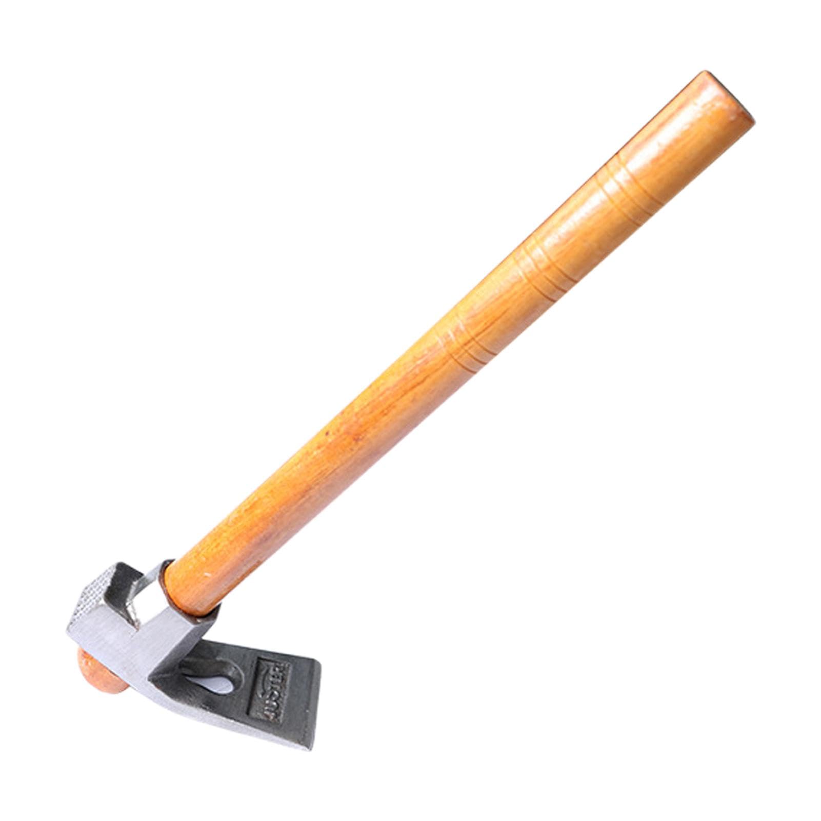Houe Outil De Jardin Robuste,Outil De Houe De Jardin,Houe multifonctionnelle | Houe de jardinage en acier, outil manuel avec manche en bois, accessoires d'extraction de désherbage pour le désherbage d