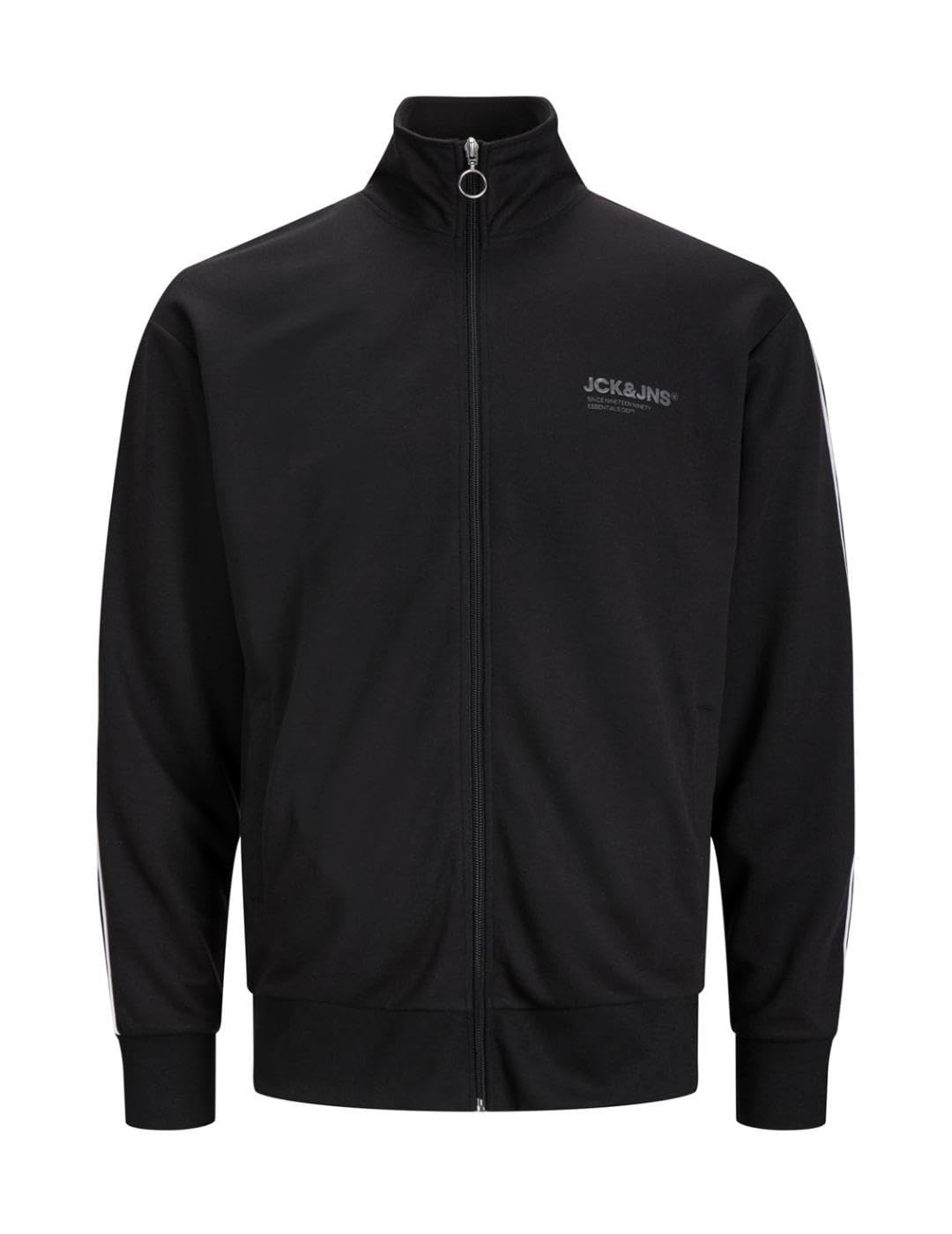 JACK & JONES Bluza dresowa Mężczyźni Jjpanel Sweat Zip High Neck