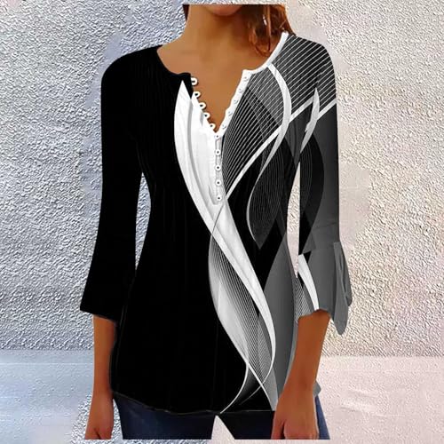 Tshirt Manche Longue Femme, Tshirt Femme Grande Taille, Vente Flash du Jour et Soldes, Mes Commandes passées, Haut Noir, Sport Top – vue 2