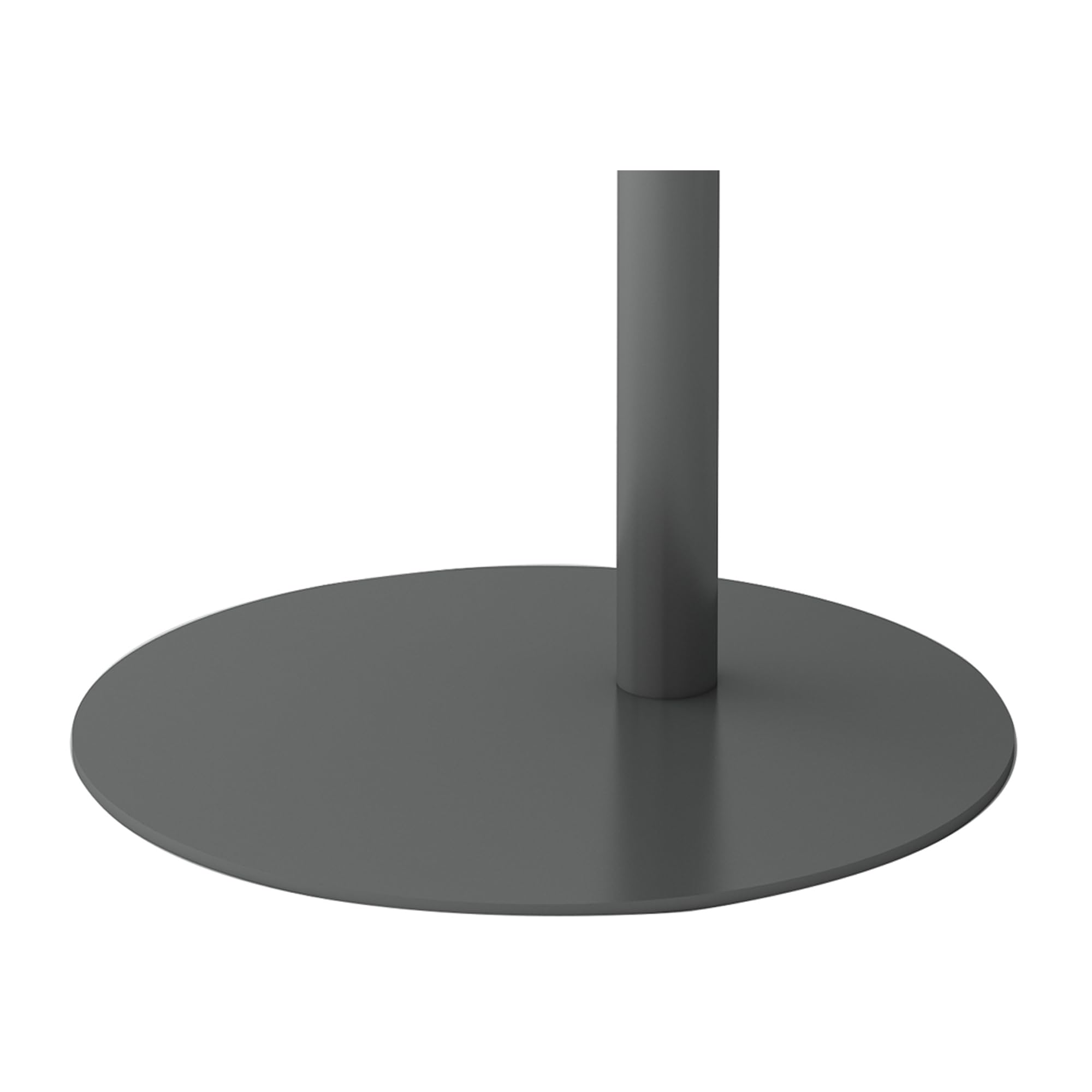 Stolik Nastätten stół ogrodowy stolik kawowy metalowy stelaż 50 x 50 x 38 cm szary matowy