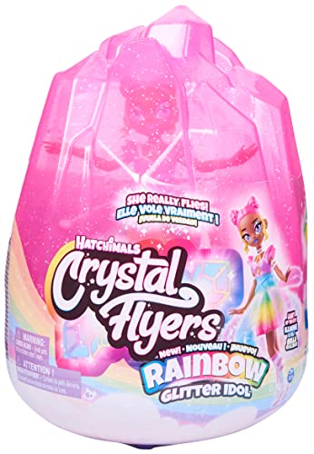 Crystal Flyers Rainbow Glitter – Fliegende schimmernde Feen-Puppe, mit den Händen steuerbar, für Kinder ab 6 Jahren Crystal Flyers Rainbow Glitter – Fliegende schimmernde Feen-Puppe, mit den Händen steuerbar, für Kinder ab 6 Jahren