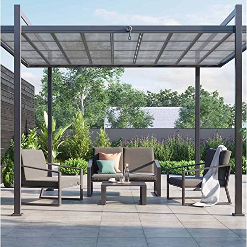 NATERIAL - Gartenmöbel Set LYRA - Lounge Set - 4 Personen - 1 Outdoor-Sofa - 2 Gartensessel - 1 Outdoor-Couchtisch… – Bild 8