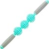 Coolife Fascia Muscle Roller - Cellulite Massager - Fascia Roller for Cellulite and Sore Muscles - Neck, Leg, Back, Body Deep Tissue Massage Stick Tools - 3 Balls Size Version