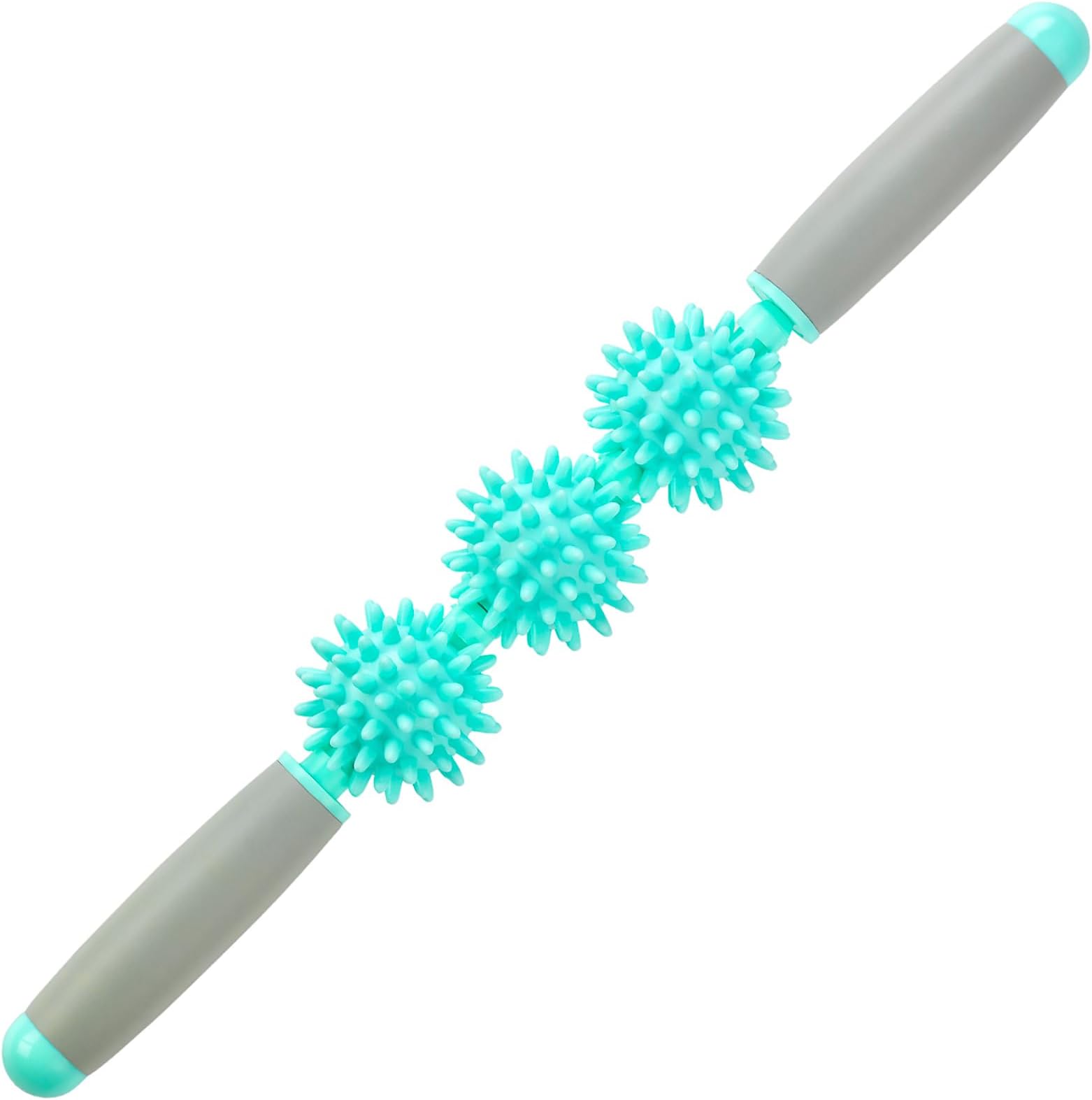 Coolife Fascia Muscle Roller - Cellulite Massager - Fascia Roller for Cellulite and Sore Muscles - Neck, Leg, Back, Body Deep Tissue Massage Stick Tools - 3 Balls Size Version