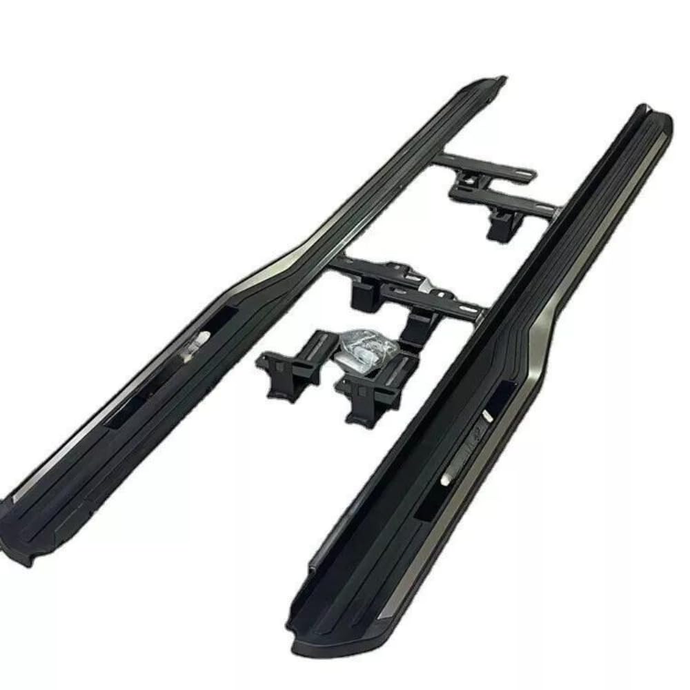 3-Step Black Side Steps For 2002-2006 Honda CR-V | Glossy Nerf Bars Running Boards