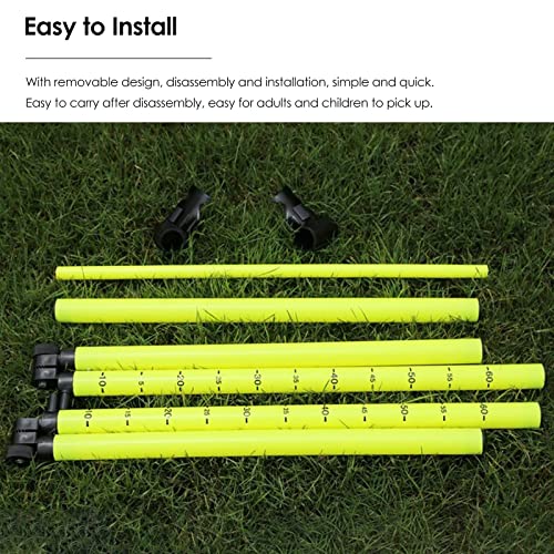 Juego de Vallas para Entrenamiento de Velocidad, Equipo de Entrenamiento de Agilidad con obstáculos para Adultos y niños, práctica de Atletismo y Deportes.