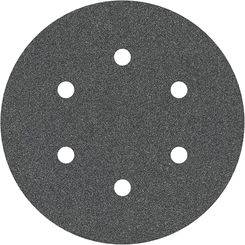 Bosch 5x PRO Plastic and Hard Stone F355 Schleifscheibe (für Beton, Harter Stein, Ø mm, Körnung 100, Professional Zubehör Exzenterschleifer)