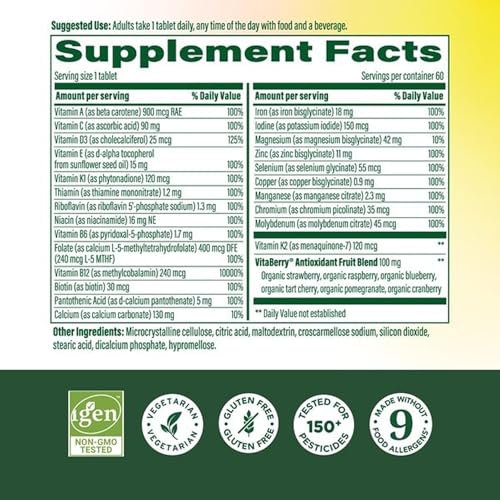 image for MegaFood Whole Body Methylated Multivitamin for Women - Womens Multivi