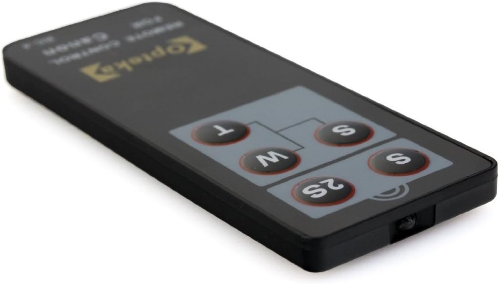 Opteka RC-4 Wireless Remote Control for Canon EOS Digital Rebel XT, XTi, XSi, T1i, T2i, T3i, T4i, 60D, 7D & 5D Mark II/III Digital SLR Cameras