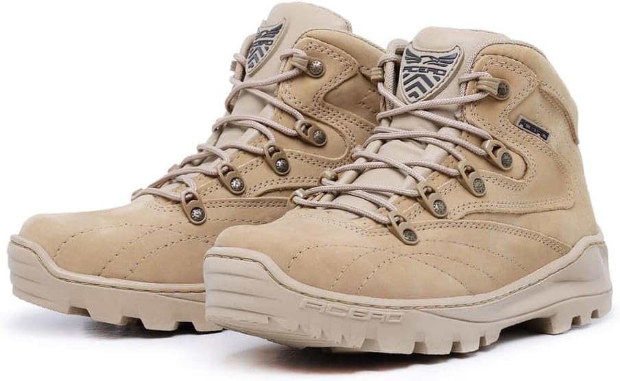 Bota Coturno Adventure Acero Advanced Cano Curto Militar Trilha Desert com C.A