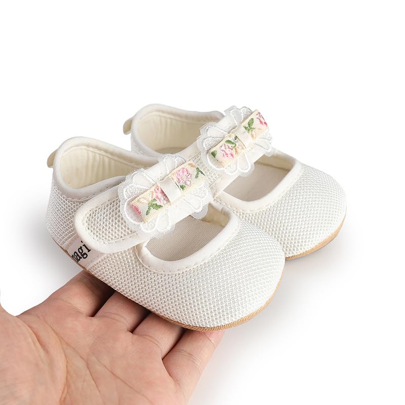 Baby Girls Mary Jane Flats Anti-Slip Soft Rubber Sole Toddler Princess Dress Shoes4