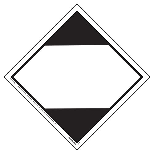 J. J. Keller & Associates - Cartel autoadhesivo extraíble de 10.75 x 10.75 pulgadas de cantidad limitada, 25 unidades, cumple con los requisitos de