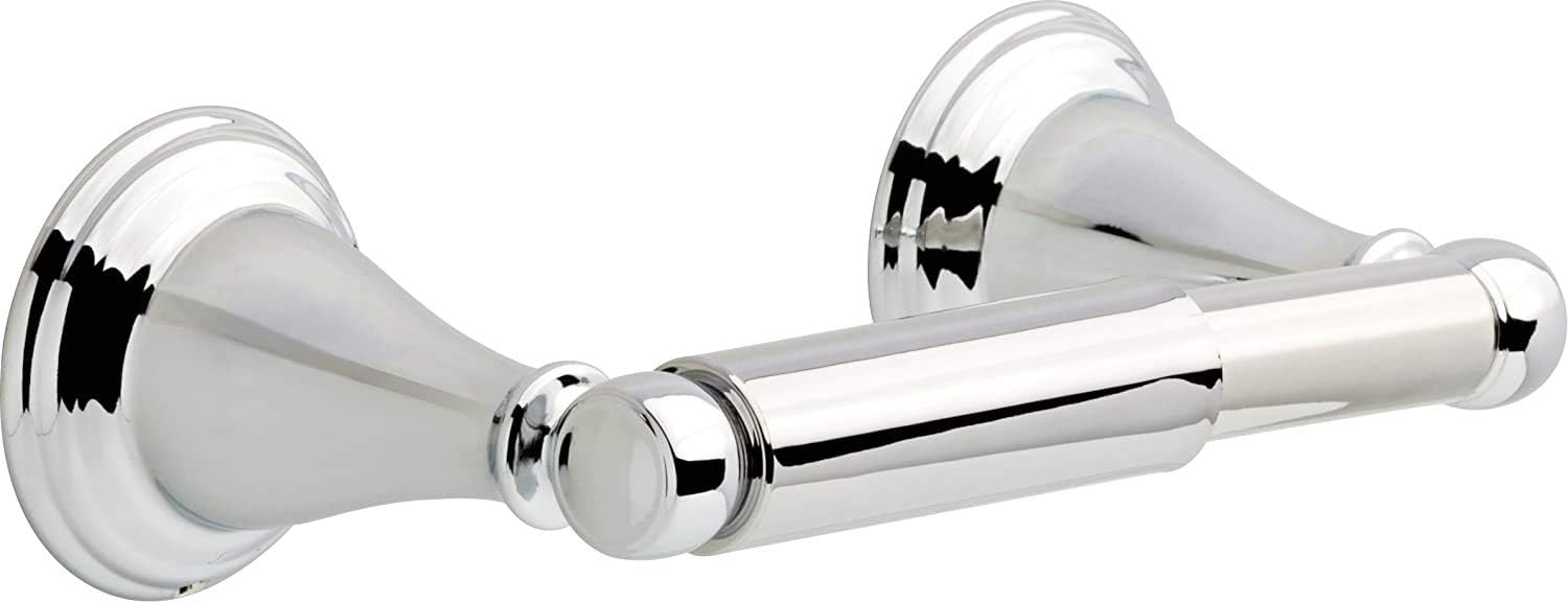 Toilet Paper Holder | Spring Loaded | Polished Chrome | Wall Mount | Windemere Bathroom Accessories