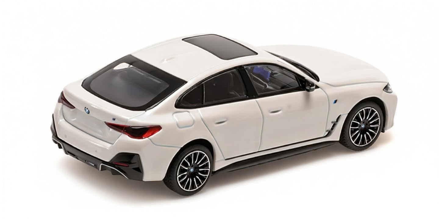 Minichamps 410024000 - i4 M50 White Metallic 2022 - Maßstab 1/43 - Modellauto
