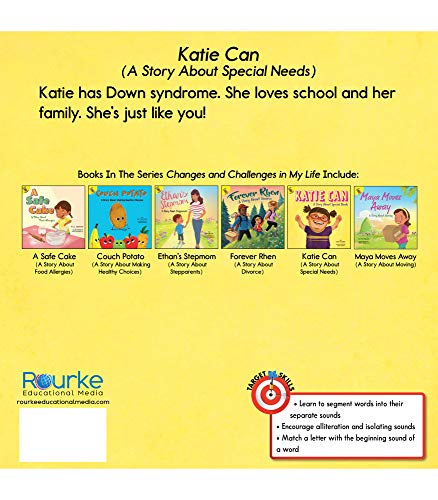 Image of Rourke Educational Media Katie Can: A Story About Special Needs―Children's Book About Down Syndrome and Different Abilities, K-2 (24 pgs) Reader (Changes and Challenges In My Life)