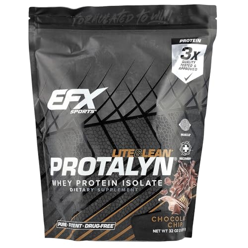 Protalyn®(プロタリン)ホエイプロテインアイソレート、チョコレートチップ、907g(2ポンド)