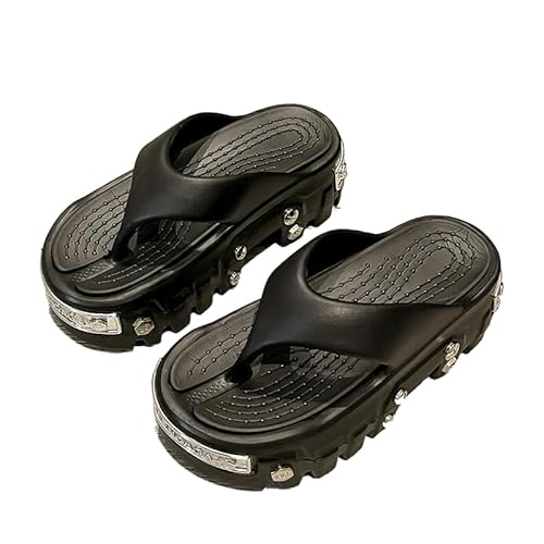 [YAYAMIYA] T_ fB[XlhbO 23-27.5cm EVAf ANZT r[`T_ 킢 T_ Snǂ  ŌtƌC T{T C JWAV[Y (ubN, l, 27.0 cm, 