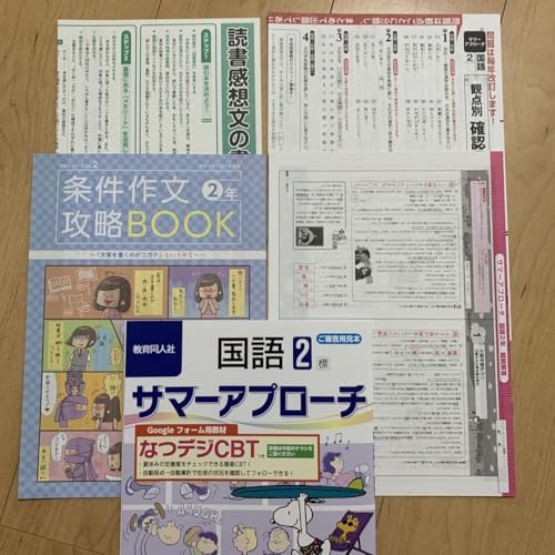 中学 国語 サマーアプローチ 夏期講習のサムネイル