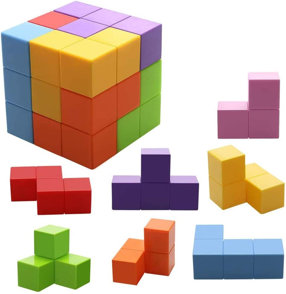 Magic Cubes Toys Stress Relief for Adults Blocks for Kids Building Blocks Bricks Toy Educational Puzzles