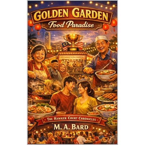 Golden Garden Food Paradise Audiolibro Por M. A. Bard arte de portada