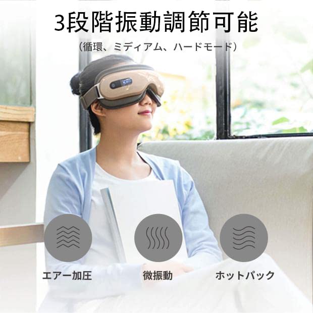 Amazon | breo アイウォーマー 目元エステ アイマスク 充電式 加熱機能