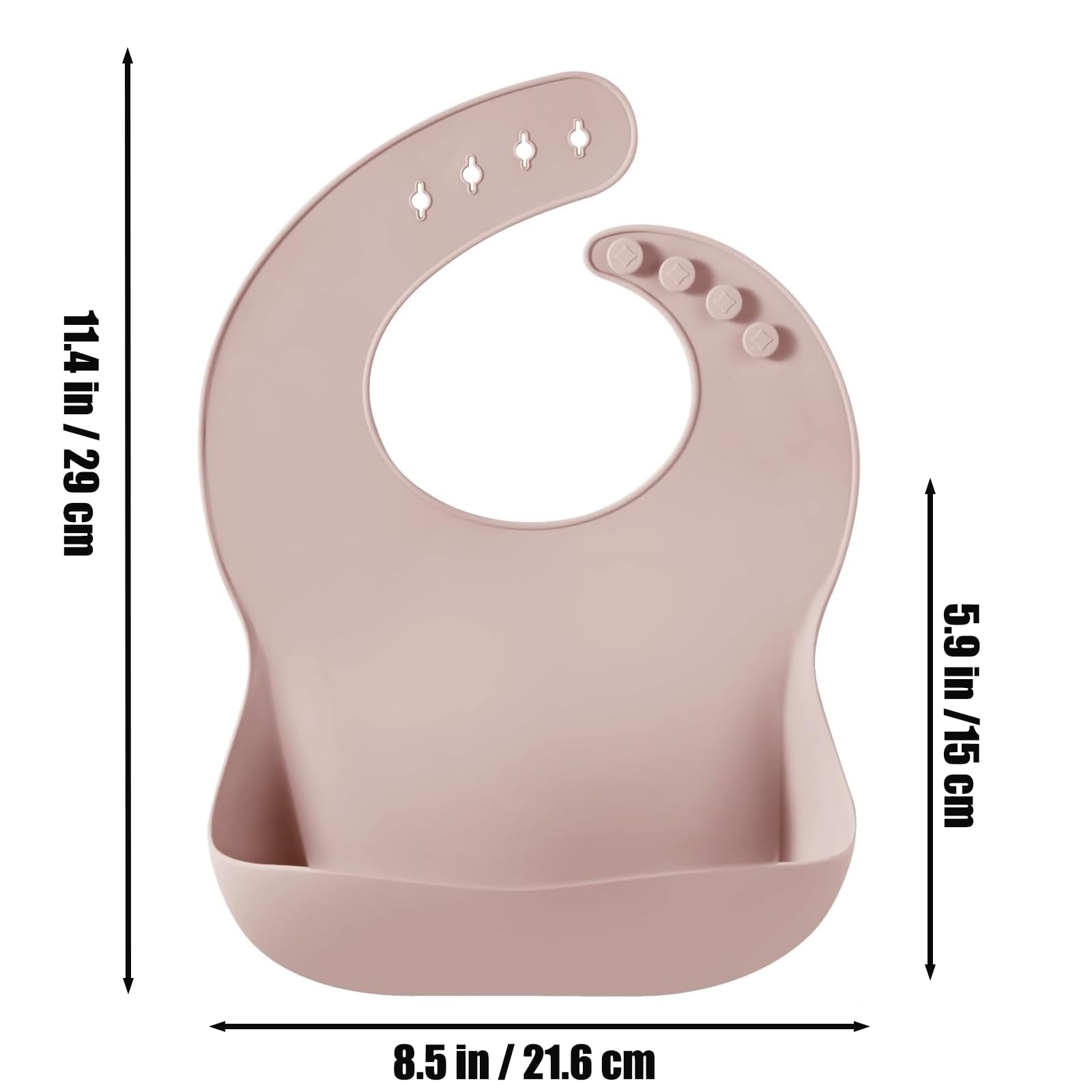 PandaEar Set Pappa 6-in-1 in Acciaio Inox per Bambini | Piatto Diviso con Ventosa, Ciotola, Bicchiere con Cannuccia, Bavaglino, Cucchiaio e Forchetta | Accessori per l'Autosvezzamento Senza BPA (Rosa)