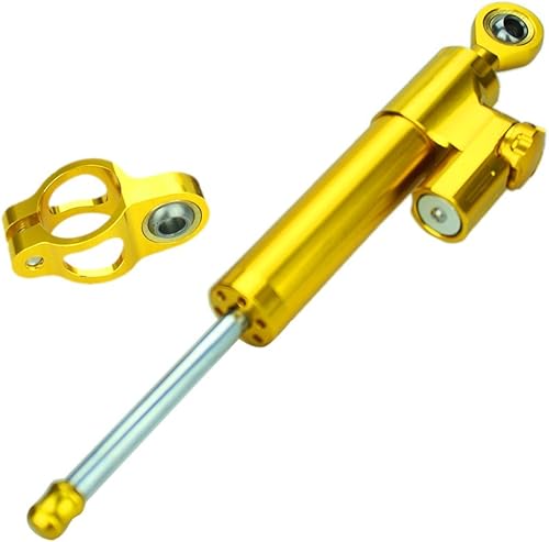 Miniatura 2 de Krace Amortiguador de dirección CNC Soporte estabilizador Barra de control de búfer con soporte para Yamaha MT07 FZ07 MT-07 FZ-07 2014-2019, XSR 700